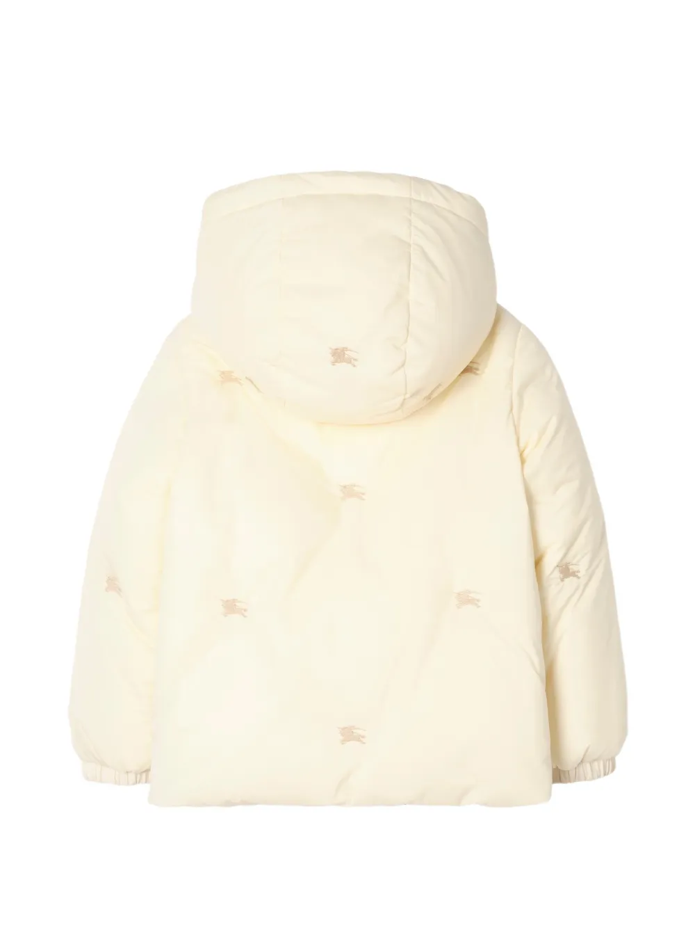 Burberry Kids Omkeerbaar donsjack Beige