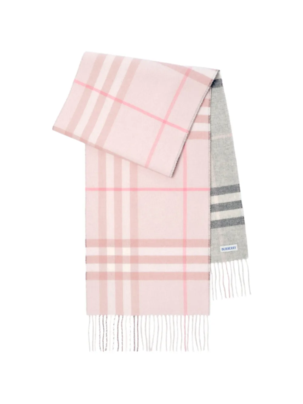 Burberry Geruite sjaal Grijs