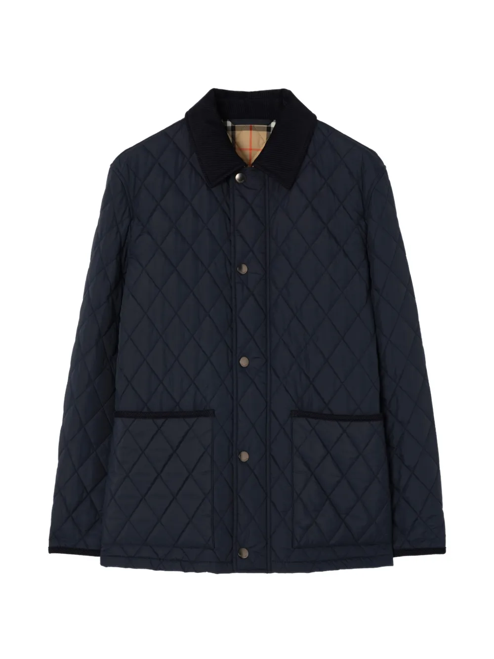Burberry Gesteppte Haddington Jacke - Blau