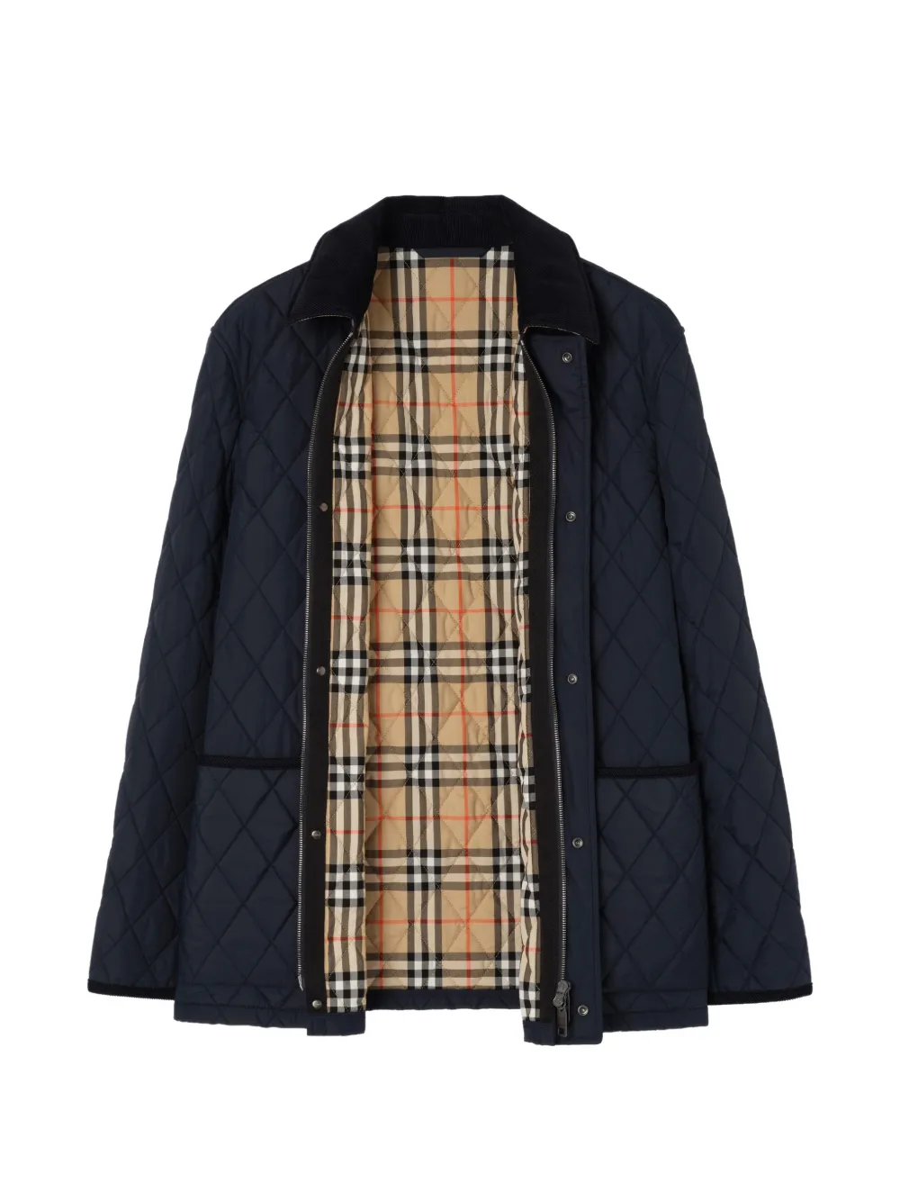 Burberry Haddington gewatteerd jack Blauw