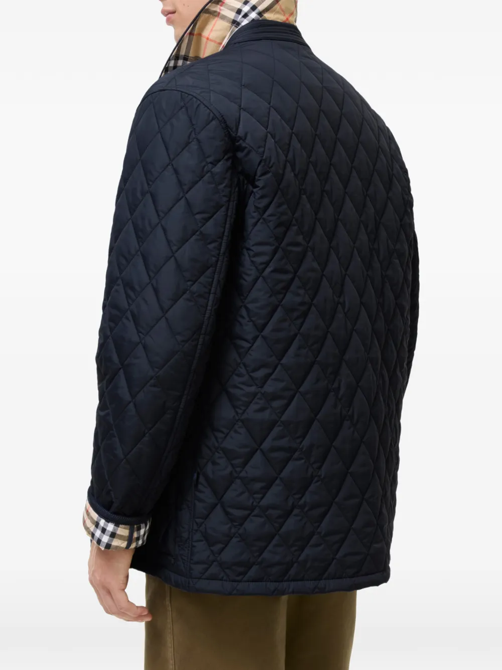 Burberry Haddington gewatteerd jack Blauw
