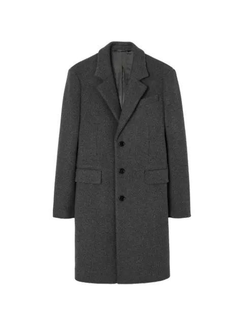 Burberry Einreihiger Wollmantel