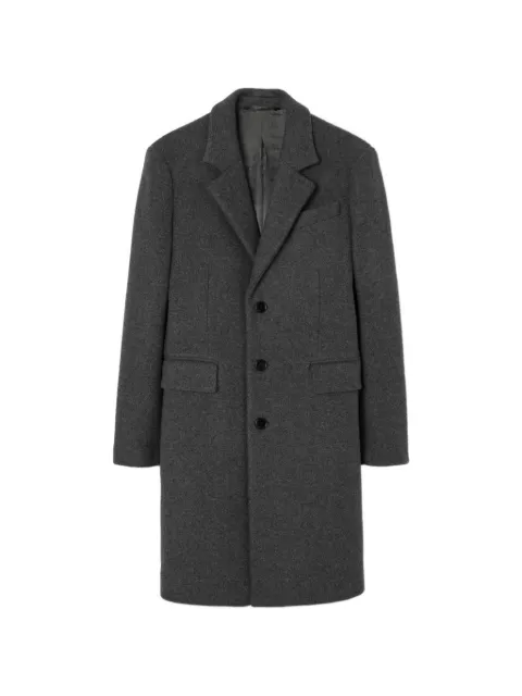 Burberry abrigo de lana con botones
