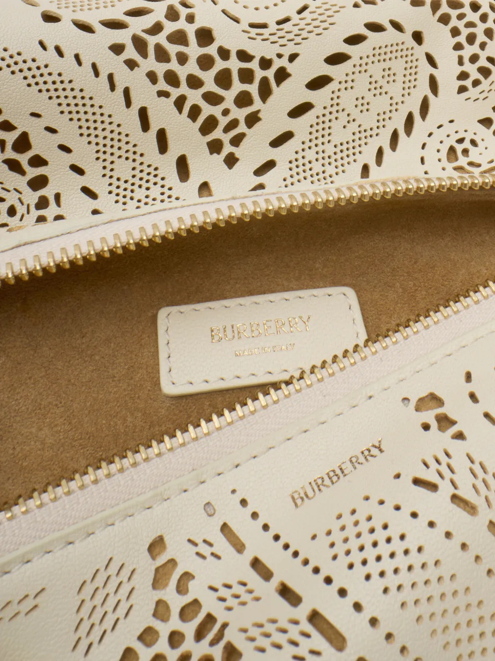 Burberry Grote Bridle shopper Beige