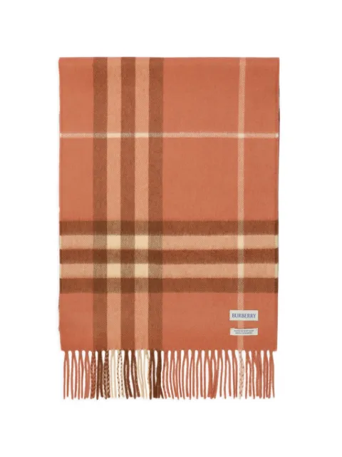 Burberry écharpe en cachemire Check