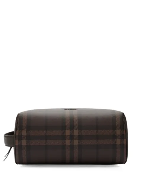 Burberry Check travel pouch