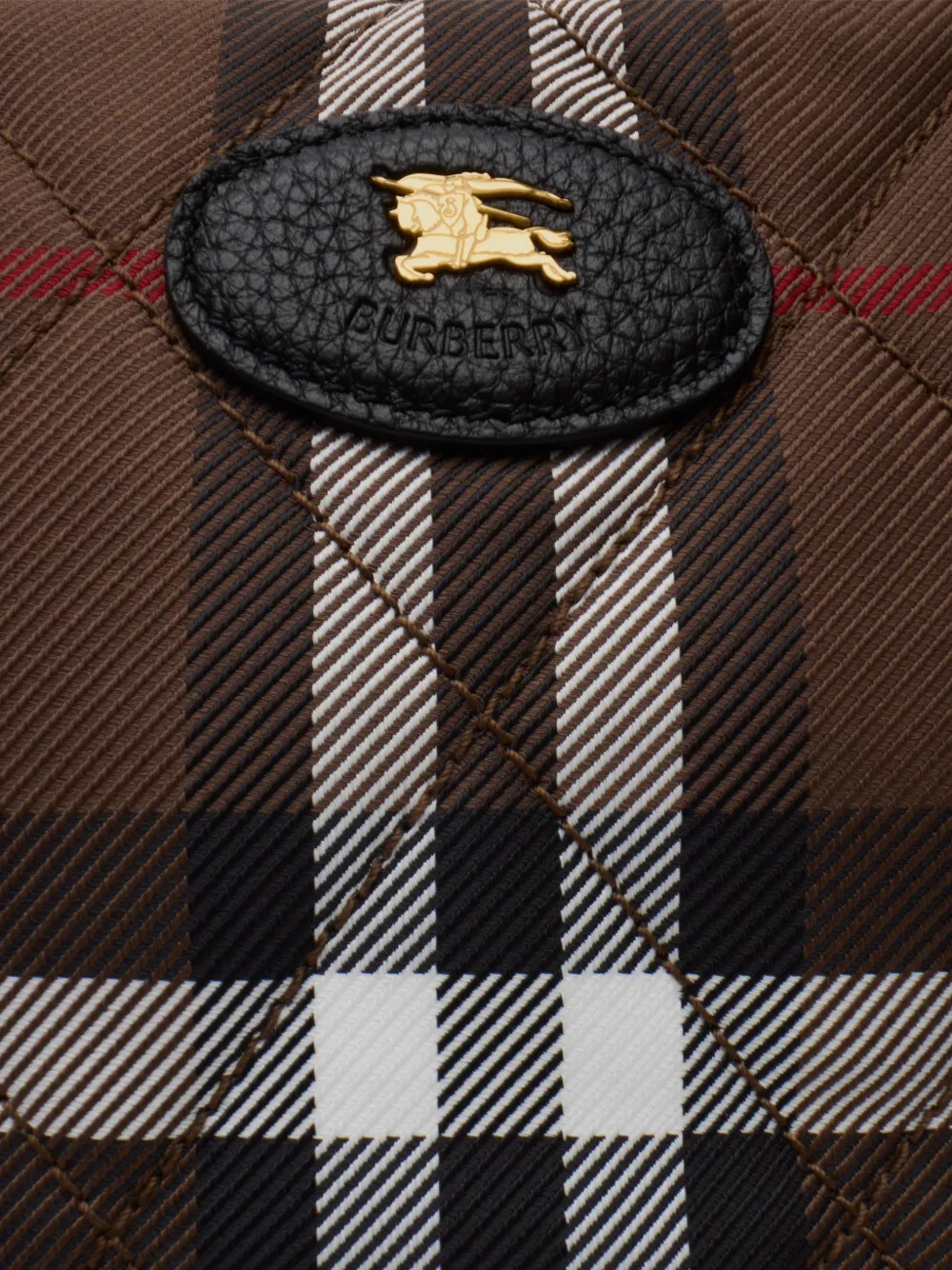 Burberry Horseshoe mini-clutch Bruin
