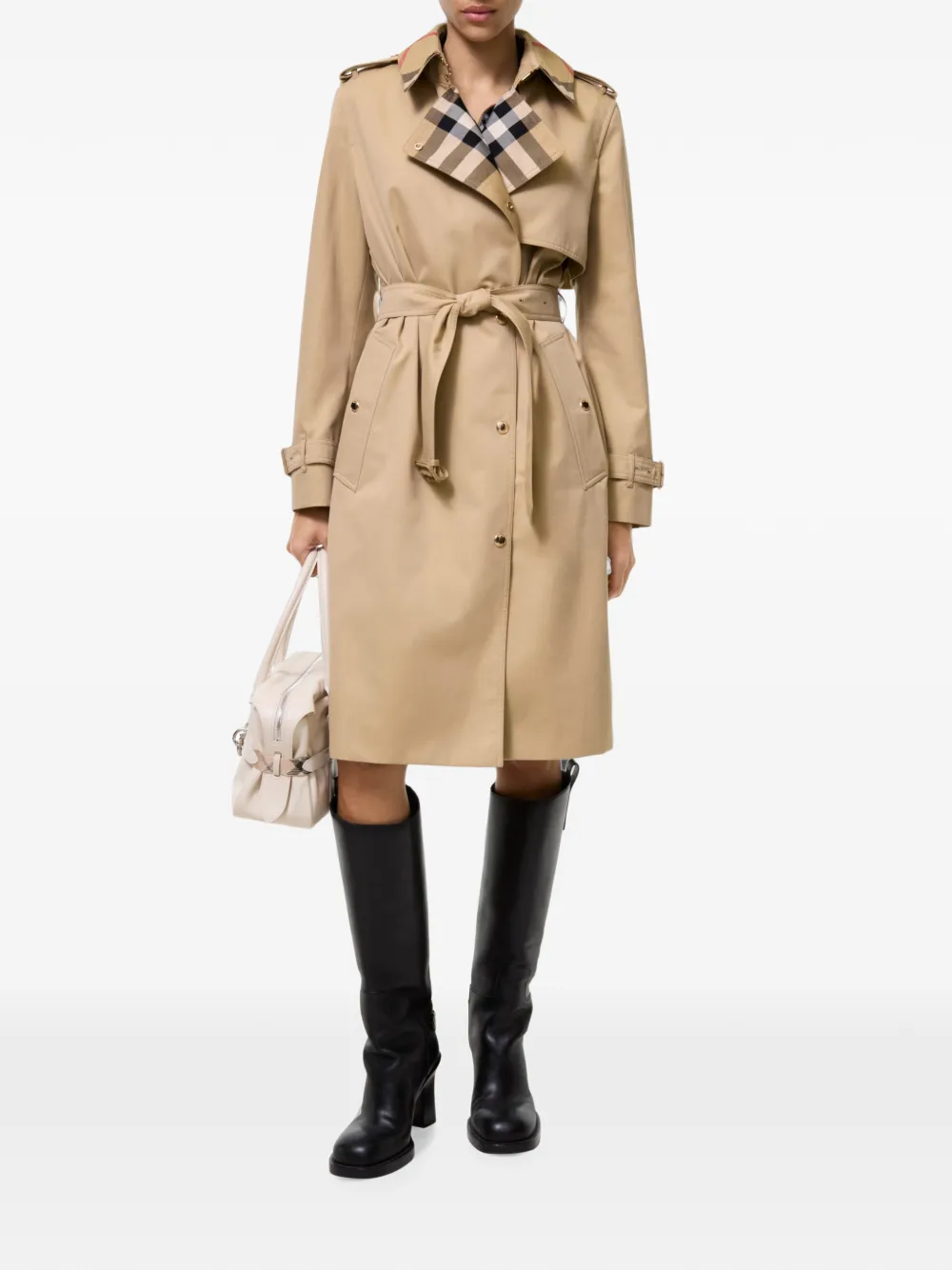 Burberry Trenchcoat met ceintuur Beige
