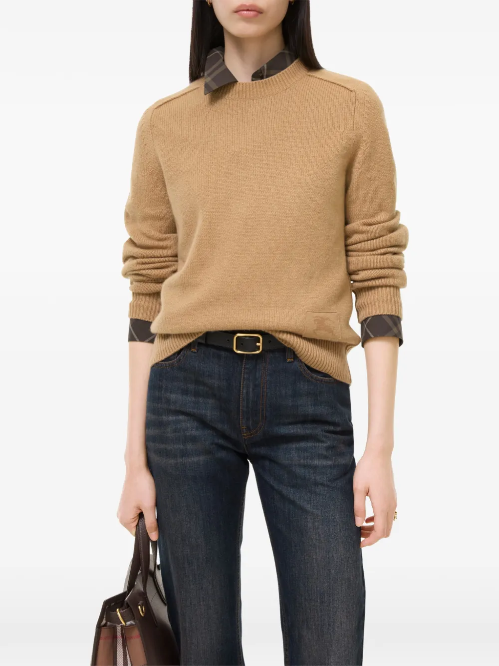 Burberry Kasjmier trui Bruin
