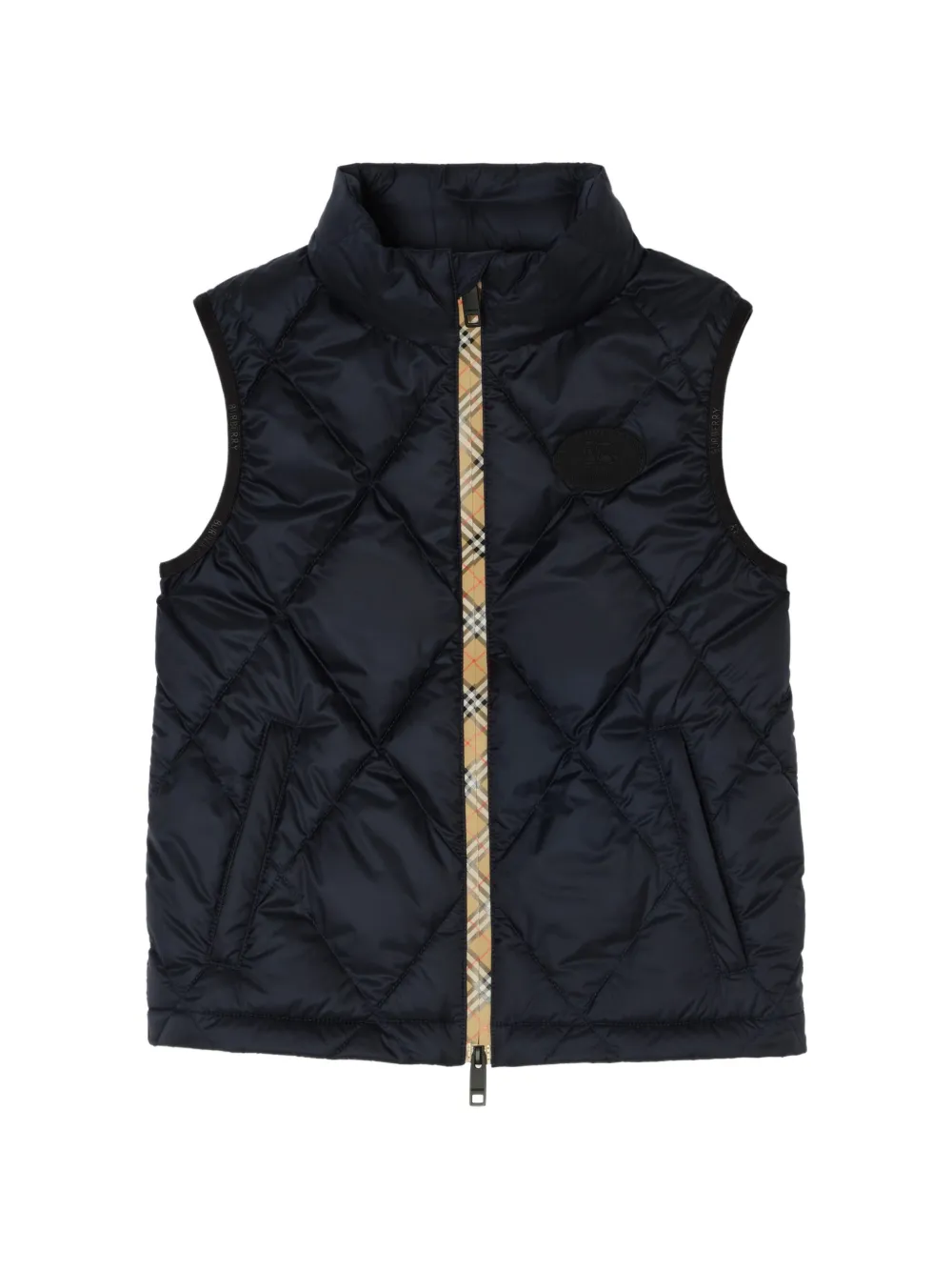 Burberry Kids padded gilet - Schwarz