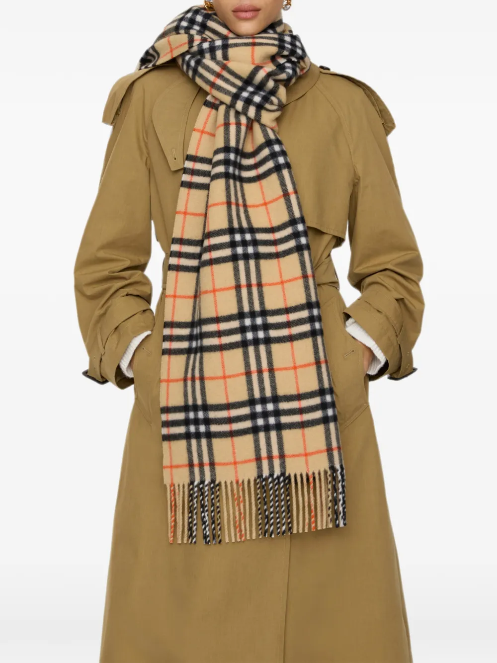 Burberry Kasjmier sjaal Beige