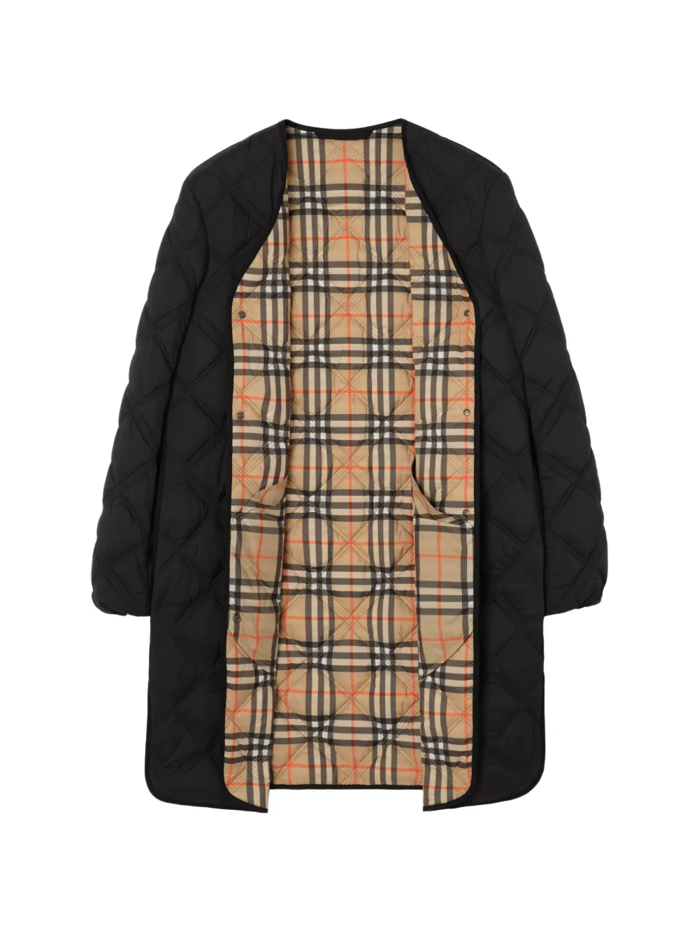 Burberry Ashfields jas met knopen Zwart