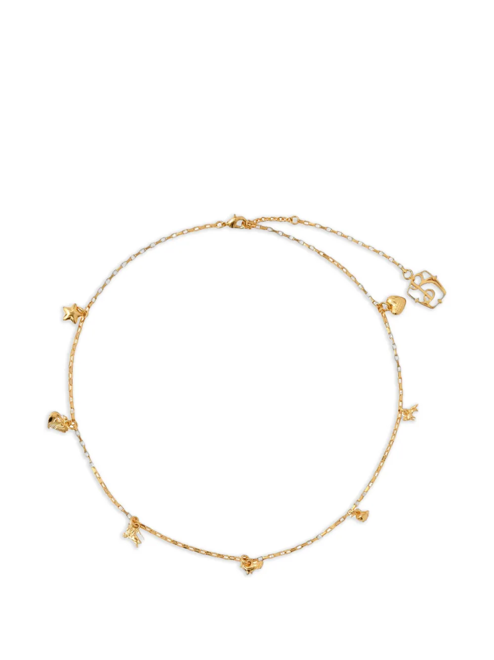 Burberry Halskette mit Mini-Anhänger - Gold