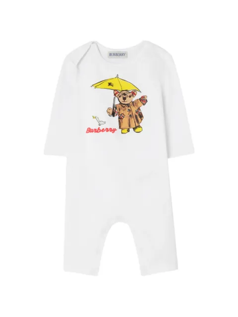 Burberry Kids romper Rain Bear