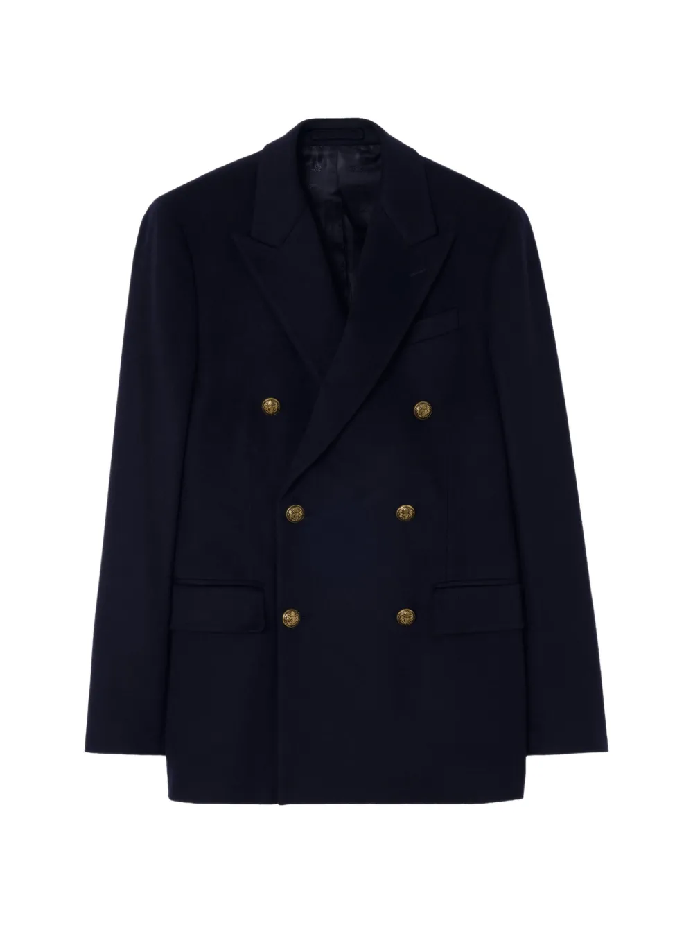 Burberry double-breasted jacket - Blue