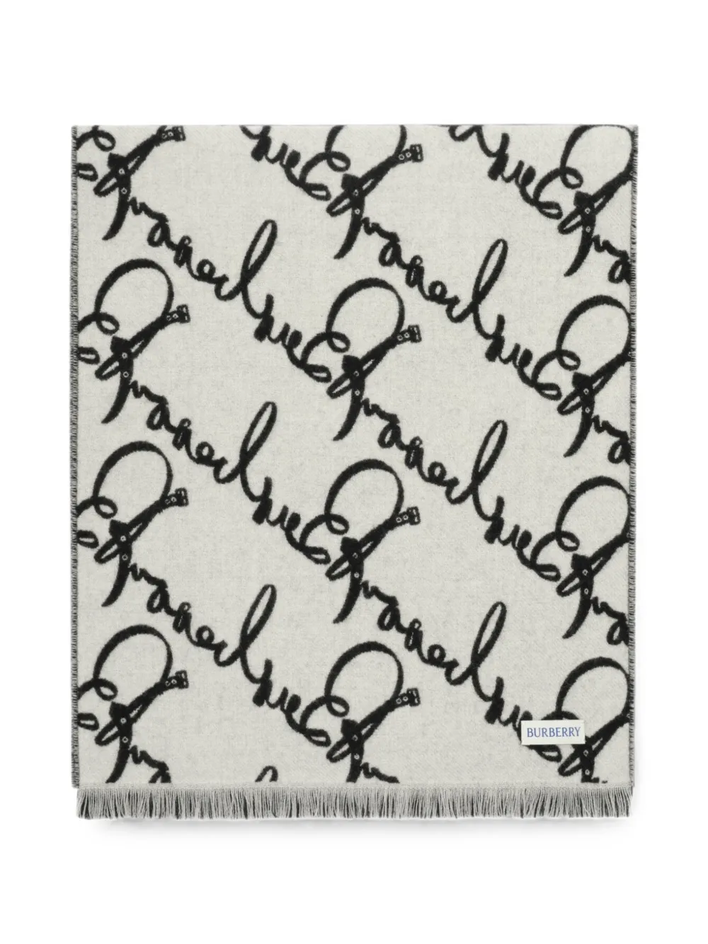 Burberry Schal mit Gürtel - Schwarz
