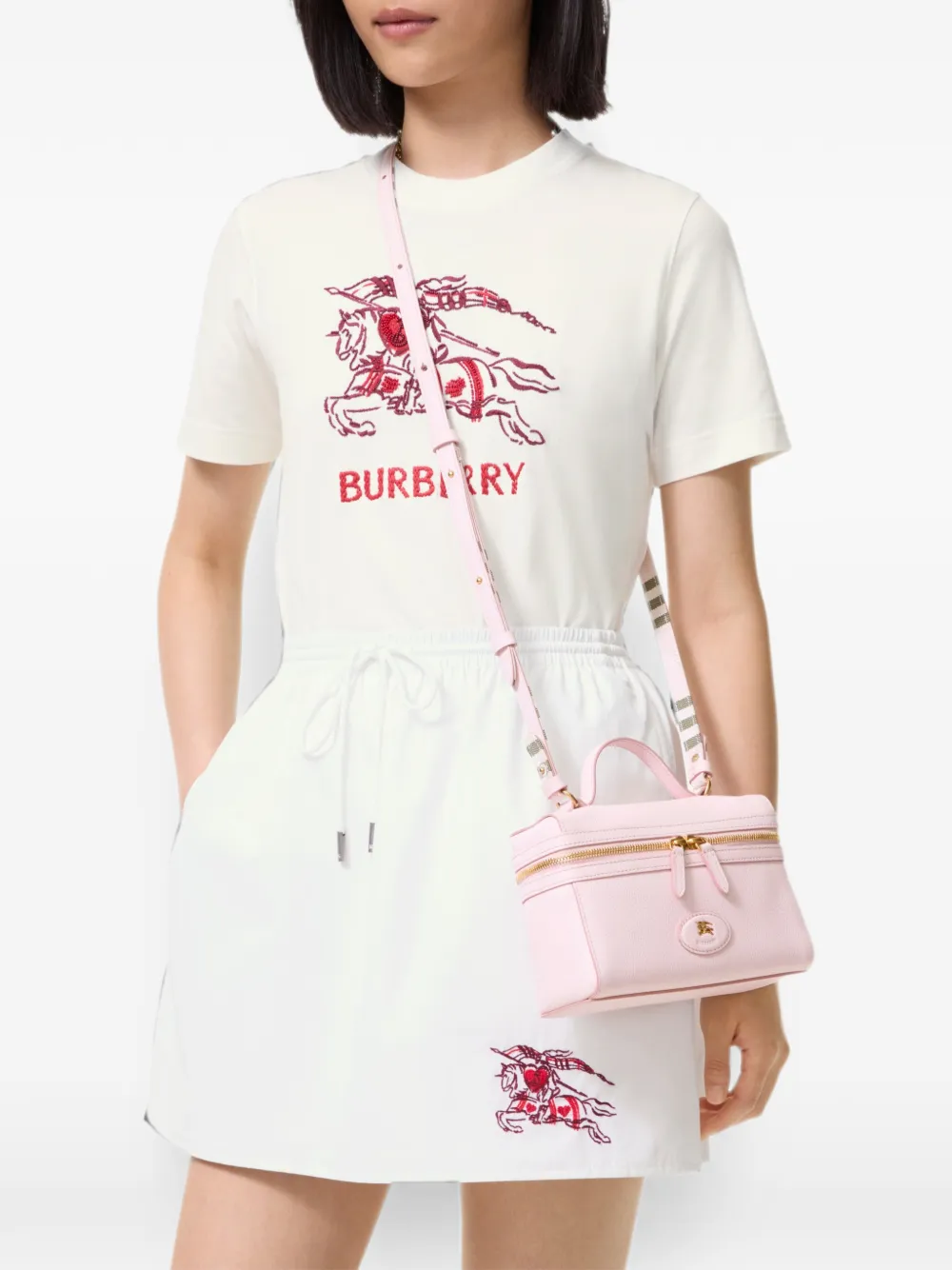 Burberry Bloomsbury tas Roze