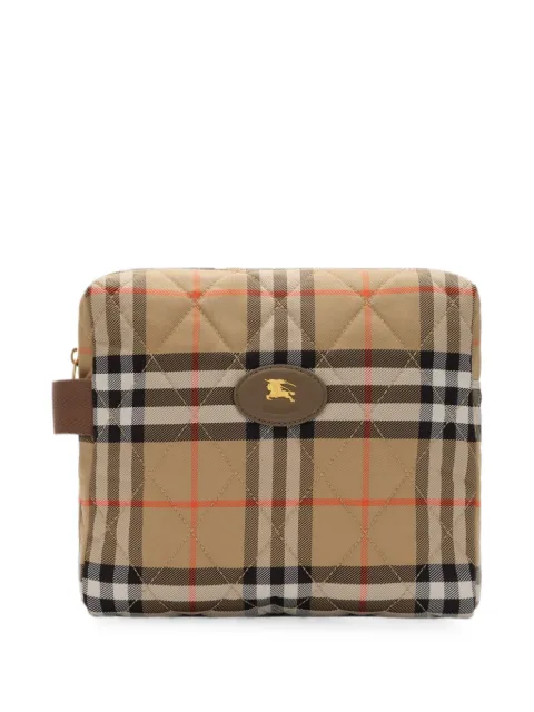 Burberry Kids pañalera con placa EKD