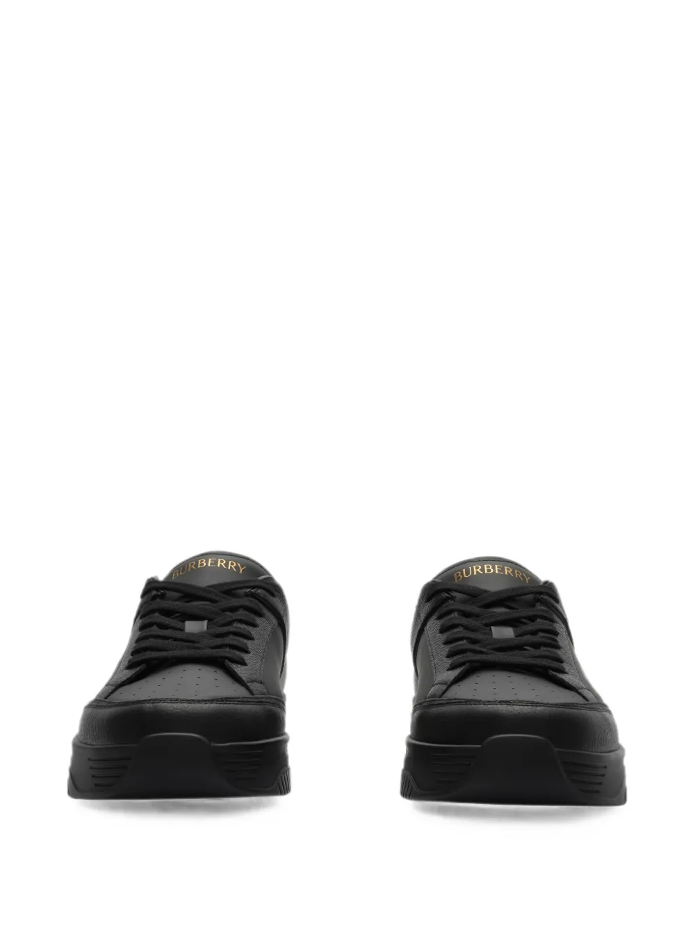 Burberry Harrow leren sneakers Zwart