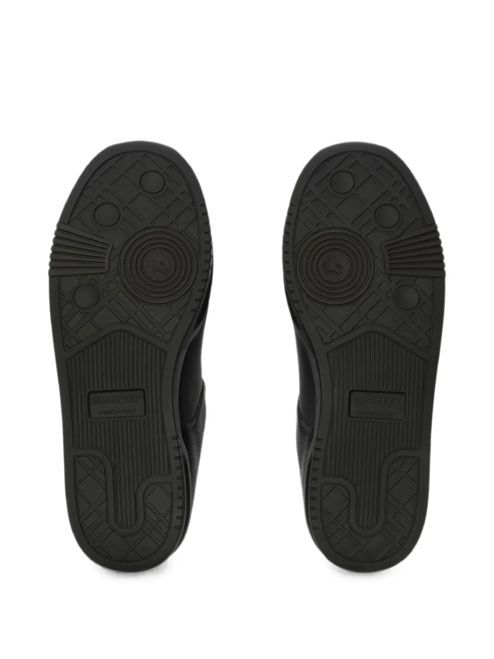 Burberry Harrow leren sneakers Zwart