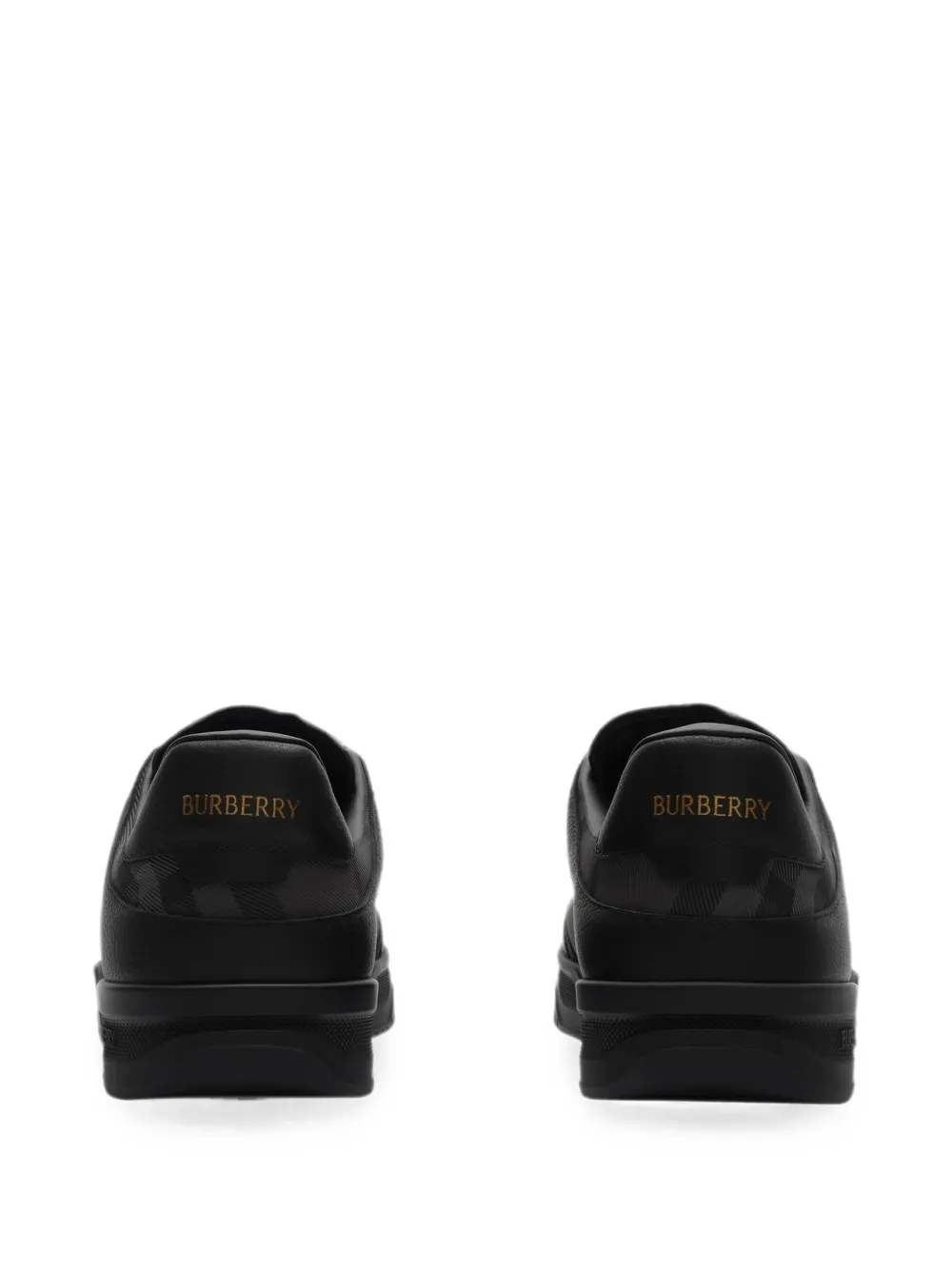 Burberry Harrow leren sneakers Zwart