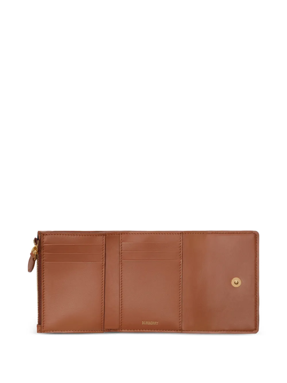 Burberry Geruite portemonnee Beige