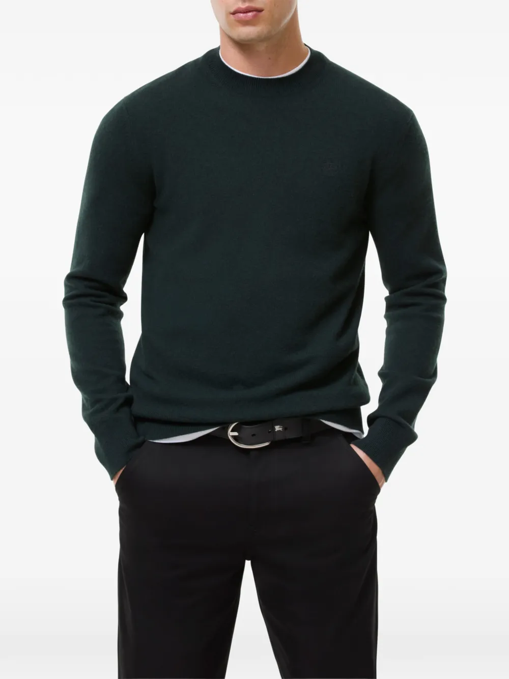 Burberry Sweater met ronde hals Groen