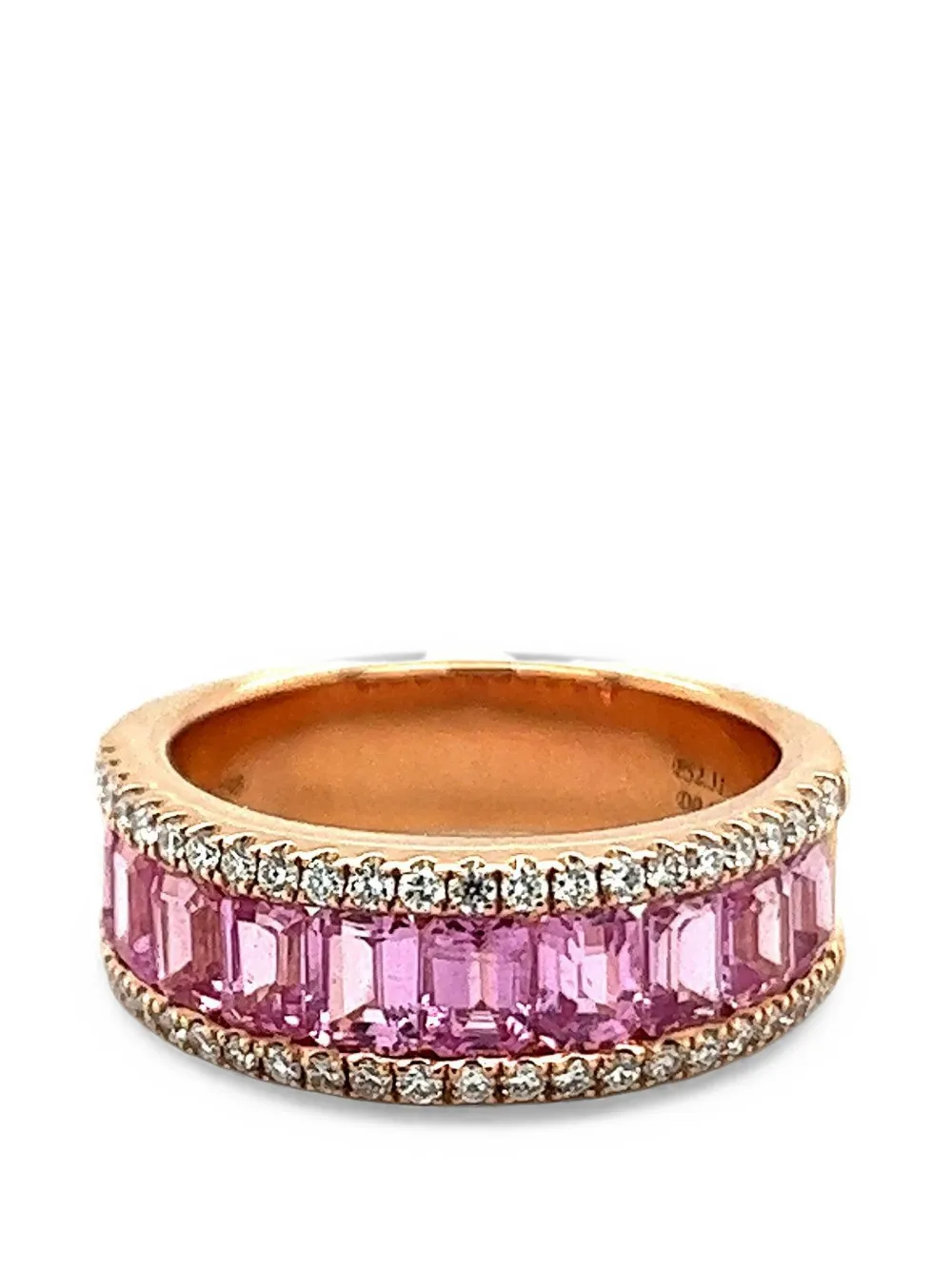 Lisa Nik sapphire and diamond ring - Rosa