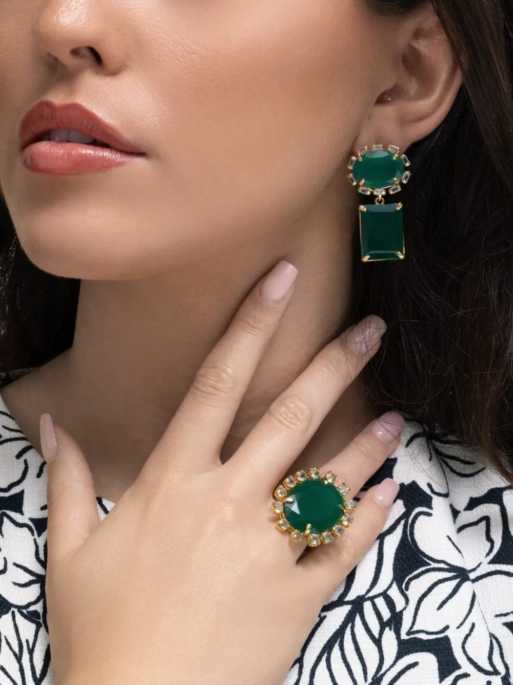 Bounkit Jewelry Terra ring - Oro