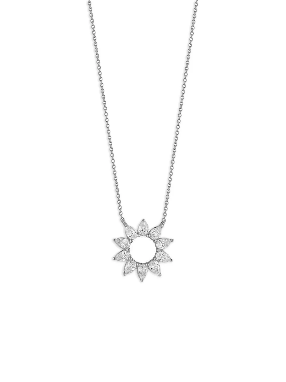 Dana Rebecca Designs Collana Taylor Elaine con diamanti - Argento