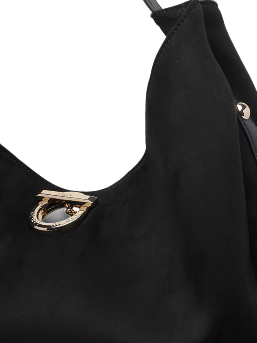 LIU JO Grote tas met studs Zwart