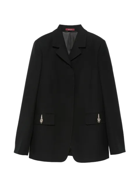 Gucci tiger-head crêpe jacket