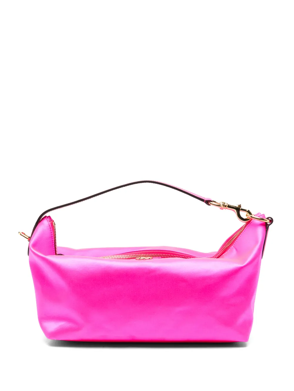 Gucci Vanity silk-satin shoulder bag - Rosa