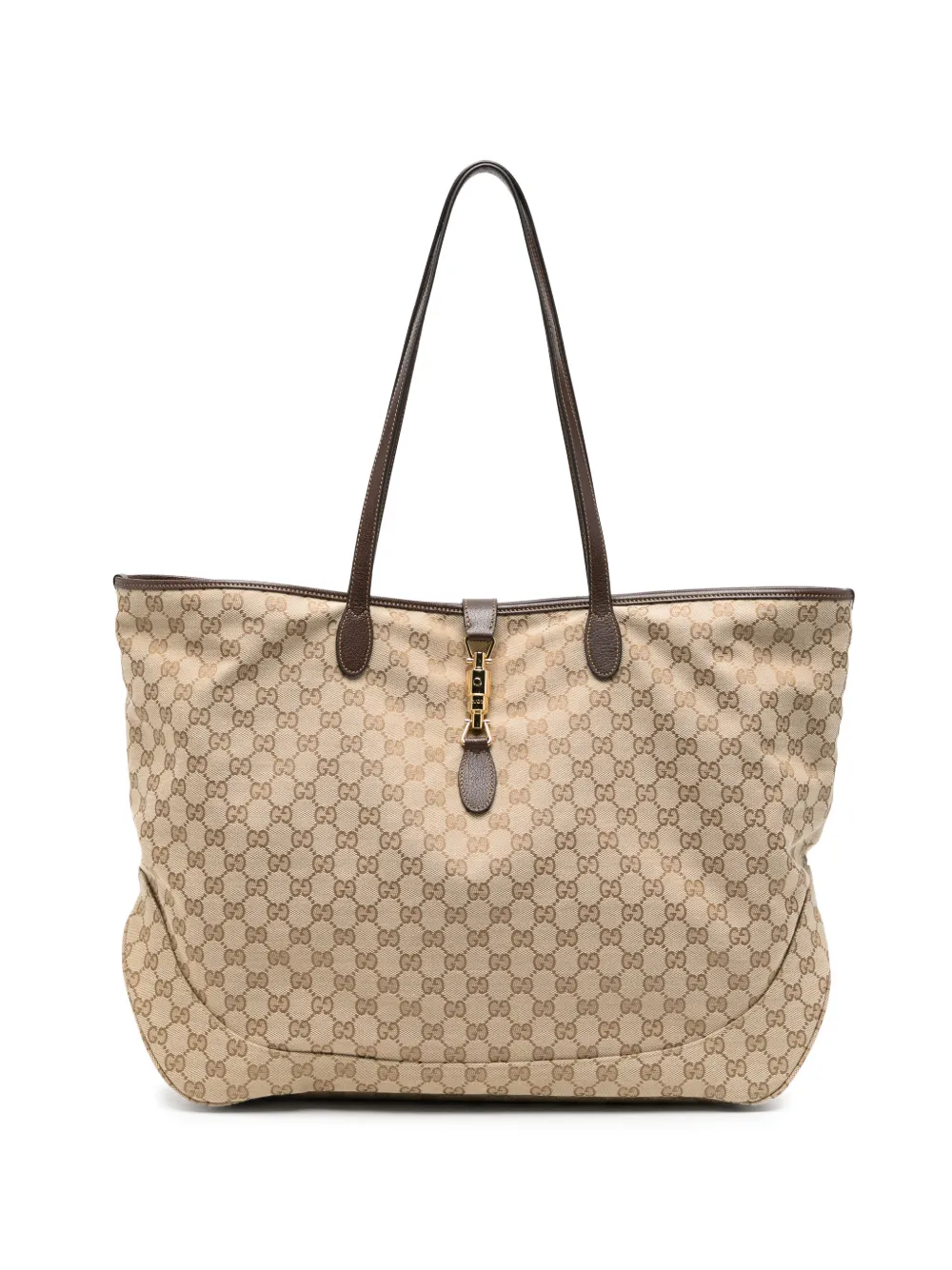 Gucci Jackie large tote bag - Toni neutri