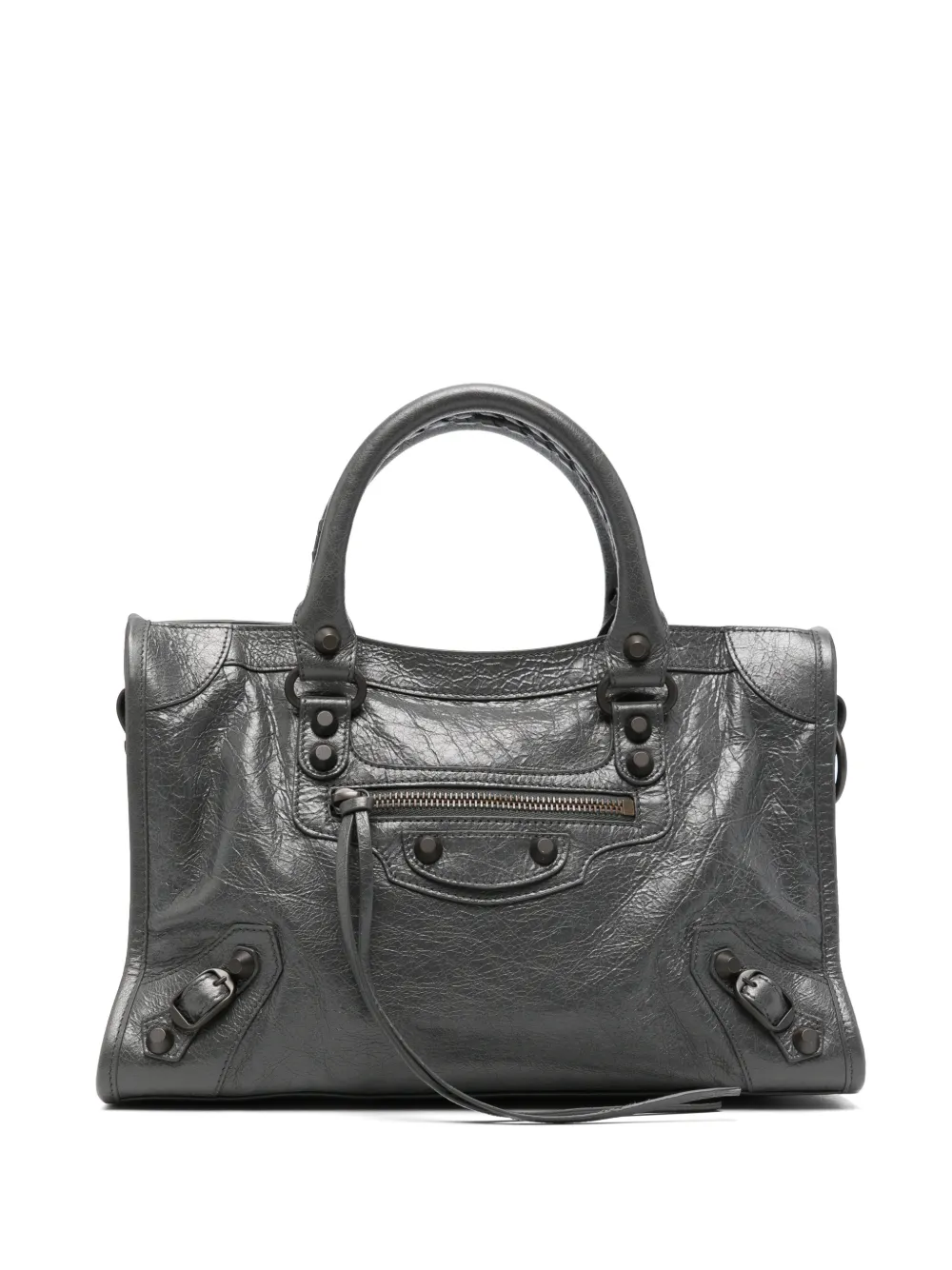 Balenciaga Le City shoulder bag - Grigio