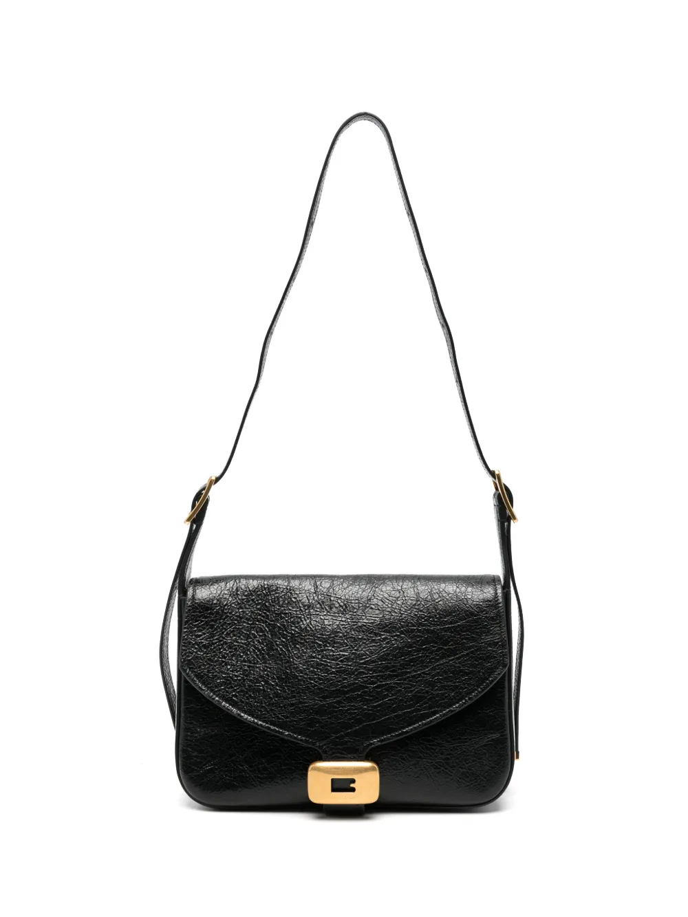 Balenciaga Clicca shoulder bag medium in black - Nero