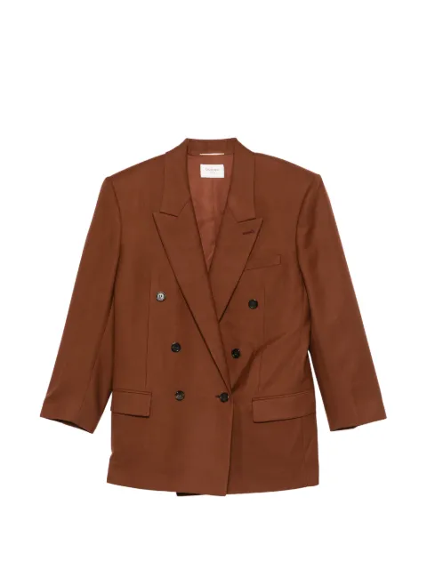 Saint Laurent double-breasted cashmere jacket