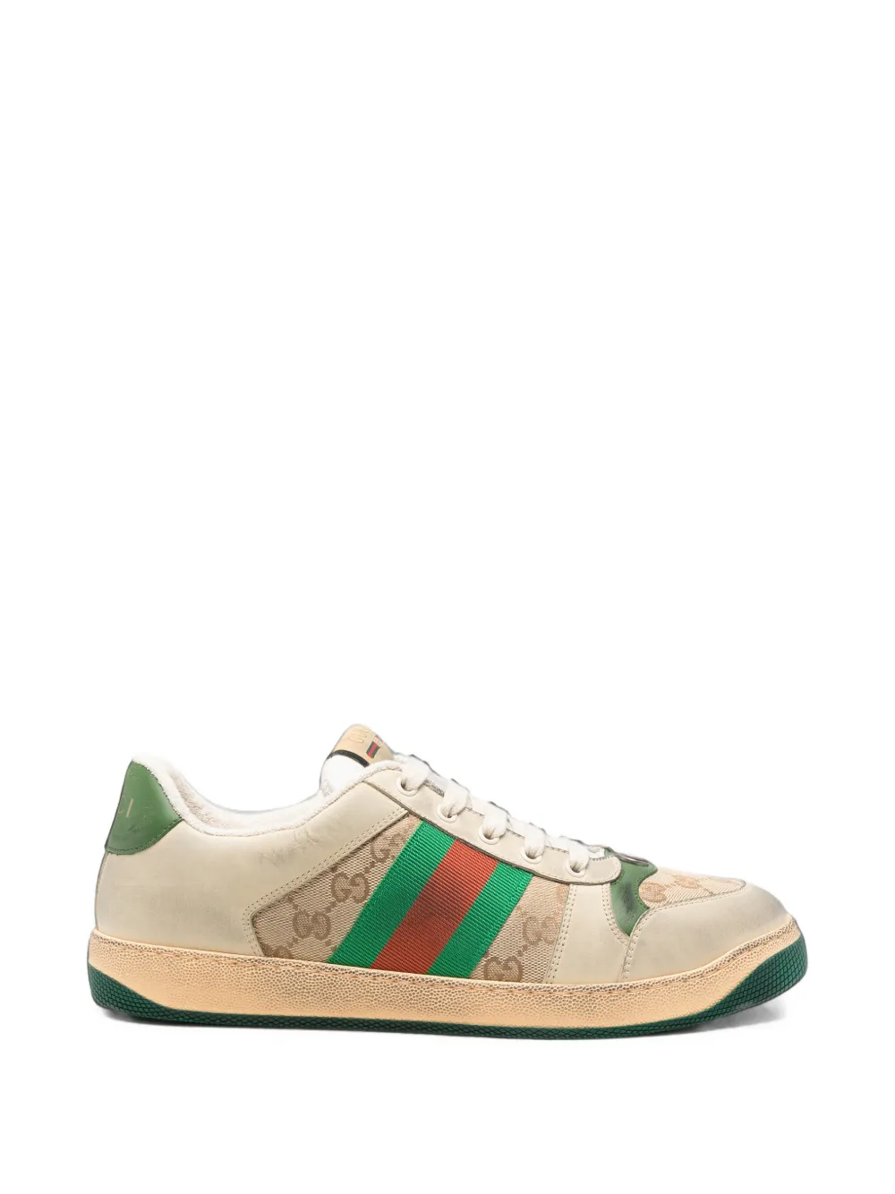 Gucci Screener lace-up sneakers - Toni neutri