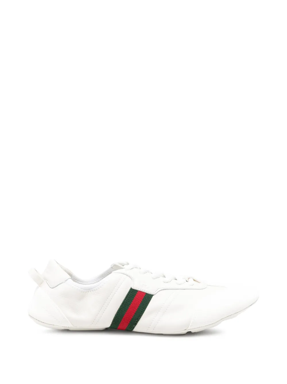 Gucci Sneakers con nastro Web - Bianco