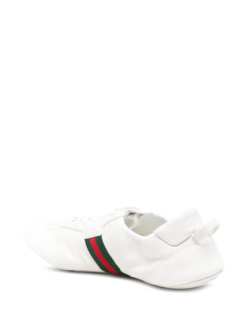Gucci Sneakers met Web-streep Wit