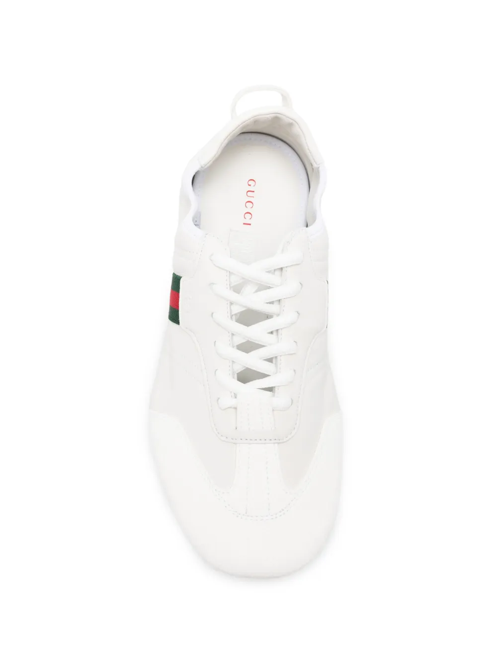 Gucci Sneakers met Web-streep Wit