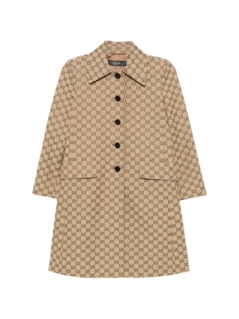 Gucci GG cotton canvas coat