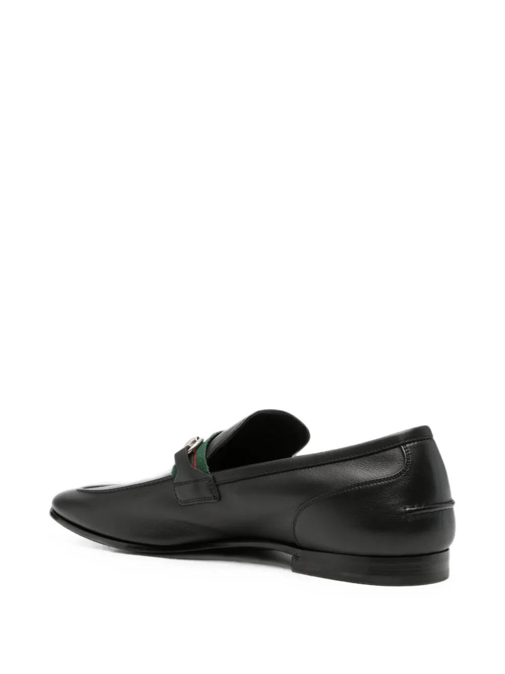 Gucci Como Horsebit loafers Zwart