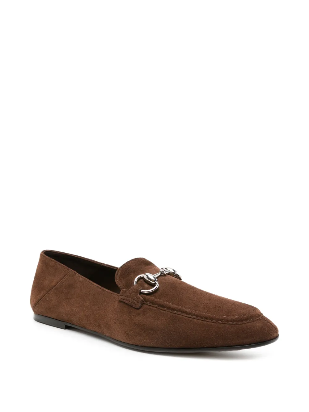 Gucci Jordaan soft loafers Bruin