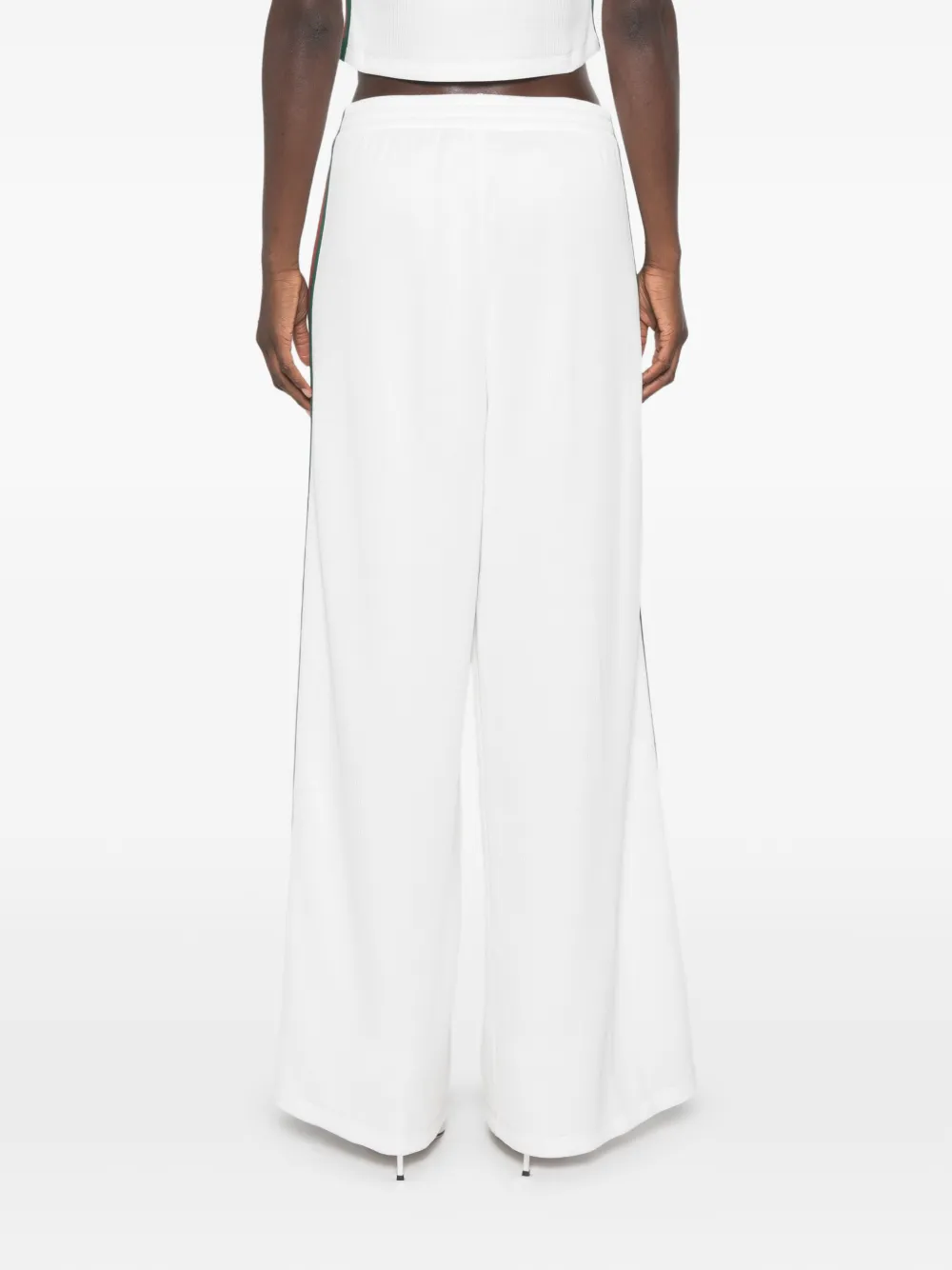 Gucci rib cotton jersey leisure pants with Web