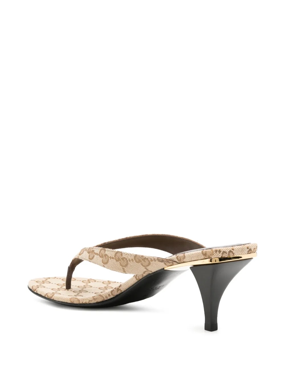 Gucci Vittoria thong sandals Beige