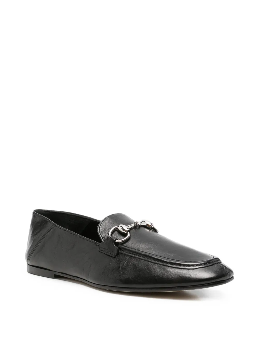 Gucci Jordaan Horsebit loafers Zwart