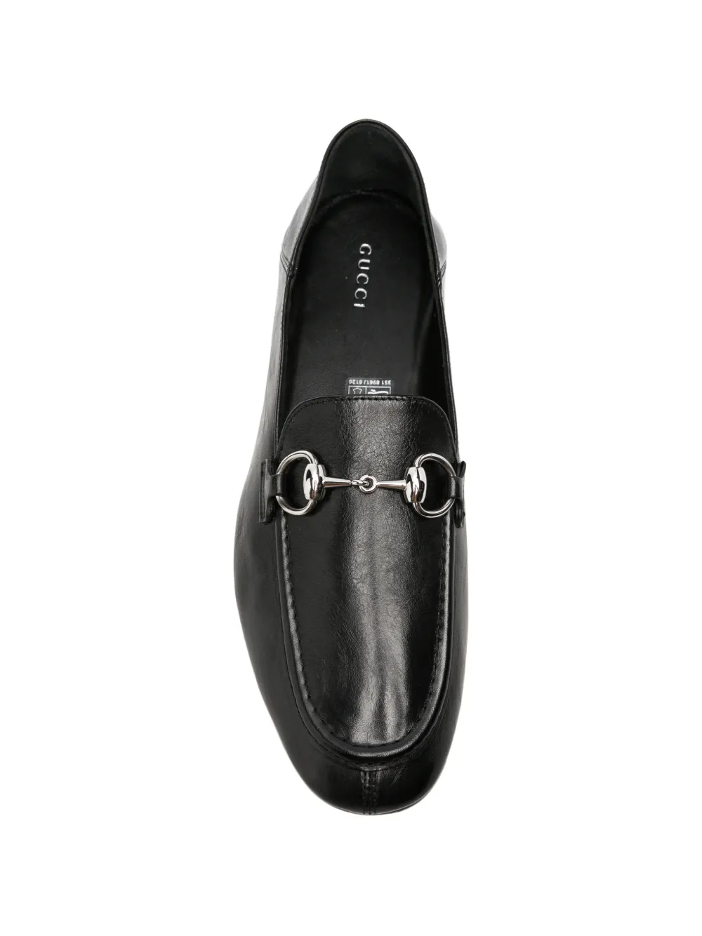Gucci Jordaan Horsebit loafers Zwart