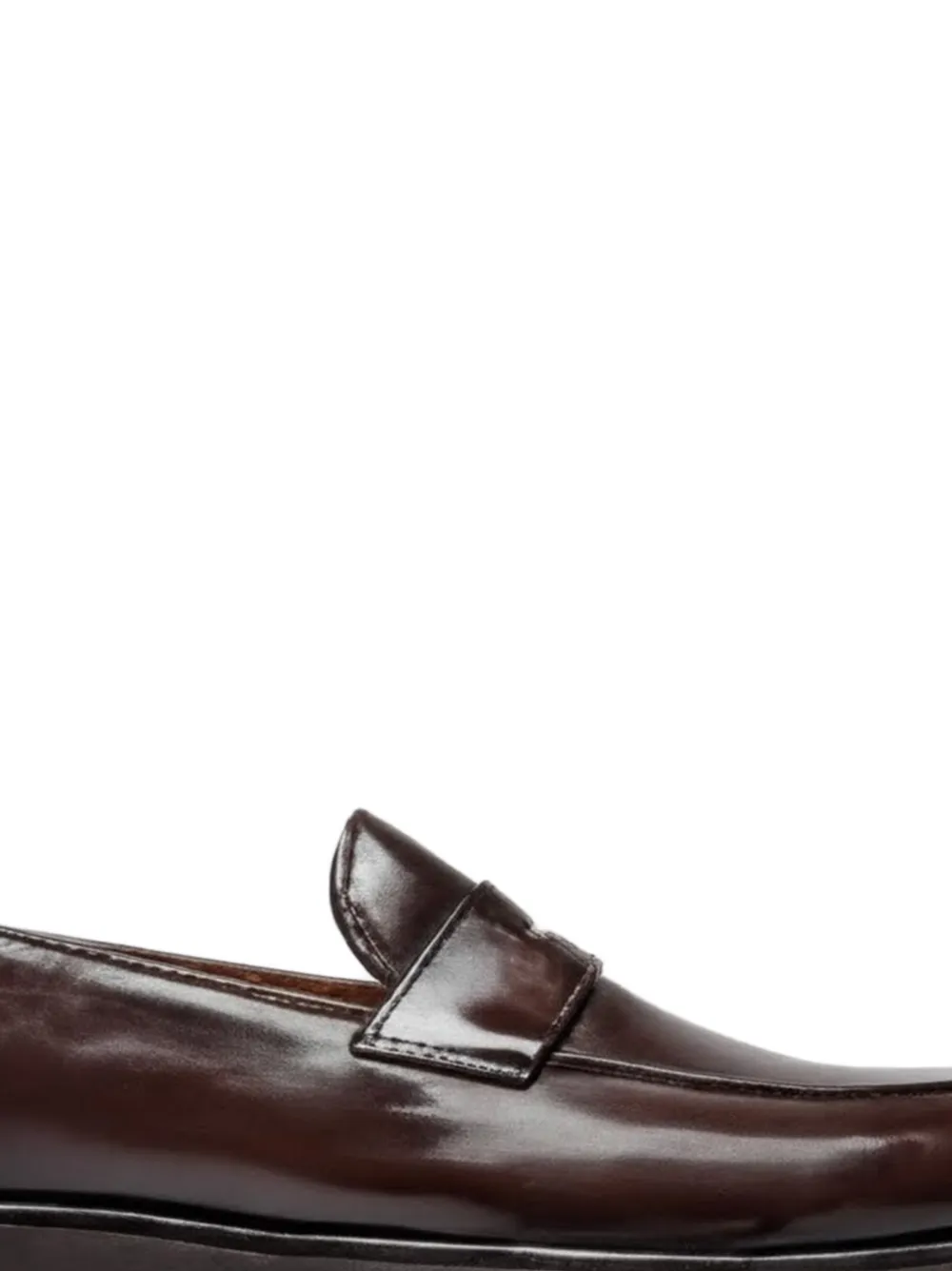 Officine Creative Opera Flexi 101 leather loafers Bruin