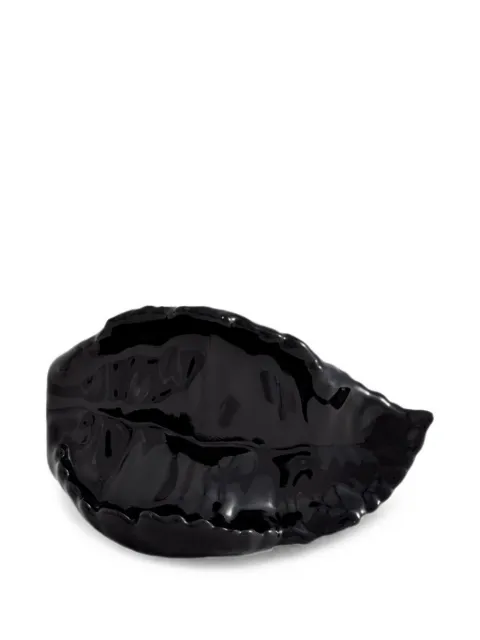 LA MANSO x Tetier Collaboration leaf-detail ring